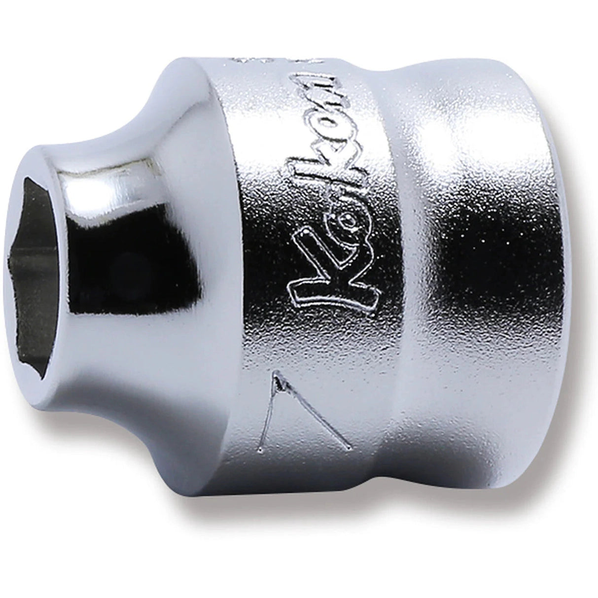 Koken 3400MZ-7 - 3/8 Sq. Dr. 6-Point Z-Series Metric Chrome Socket in 7mm