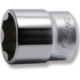Koken 3410M-19 - 3/8 Sq. Dr. Socket 19mm Surface Length 30mm