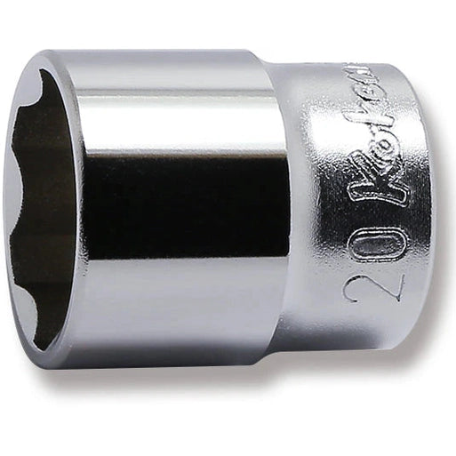 Koken 3410M-20 - 3/8 Sq. Dr. Socket 20mm Surface Length 31mm