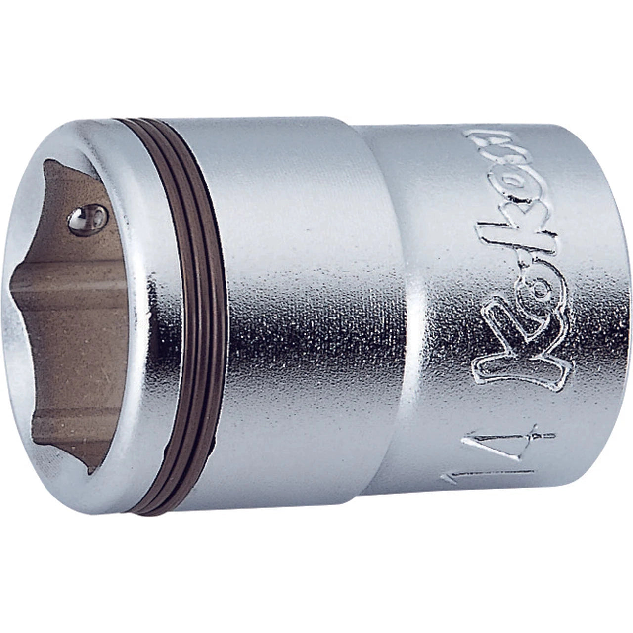 Koken 3450M-22 - 3/8 Sq. Dr. Socket 22mm Nut Grip Length 29mm