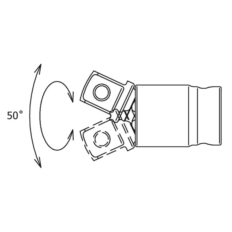 Koken 3771Z - 3/8 Sq. Drive Universal Joint 42.5mm Length Z-series