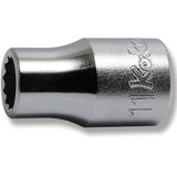 Koken 4405M-11 - 1/2 Sq. Dr. Chrome Metric 12 Point Socket 11mm