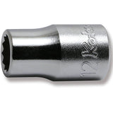 Koken 4405M-12 - 1/2 Sq. Dr. Chrome Metric 12 Point Socket 12mm