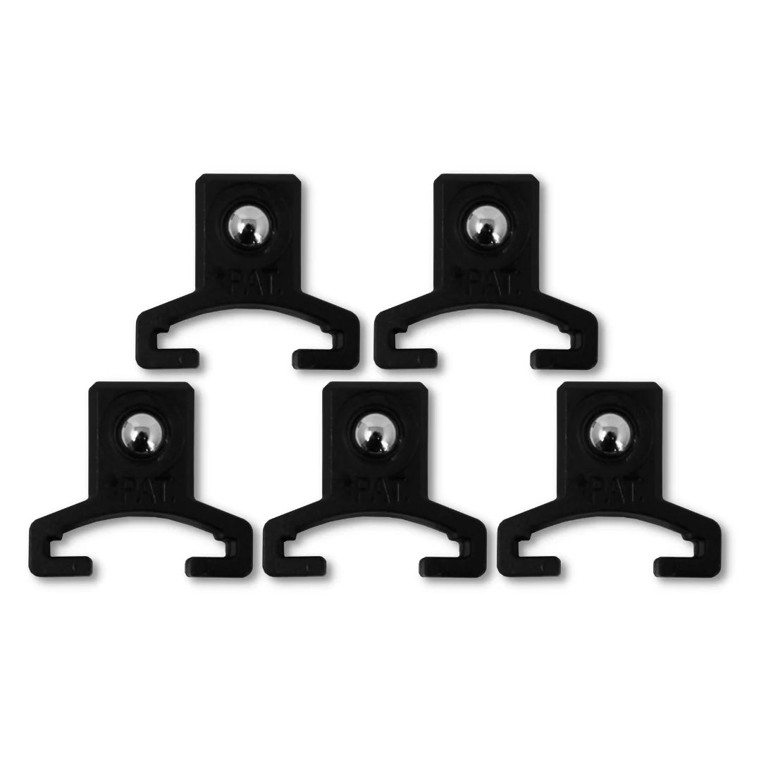Koken CLIP.P/5-1/2 - 1/2" Plastic Clip x 5 pieces