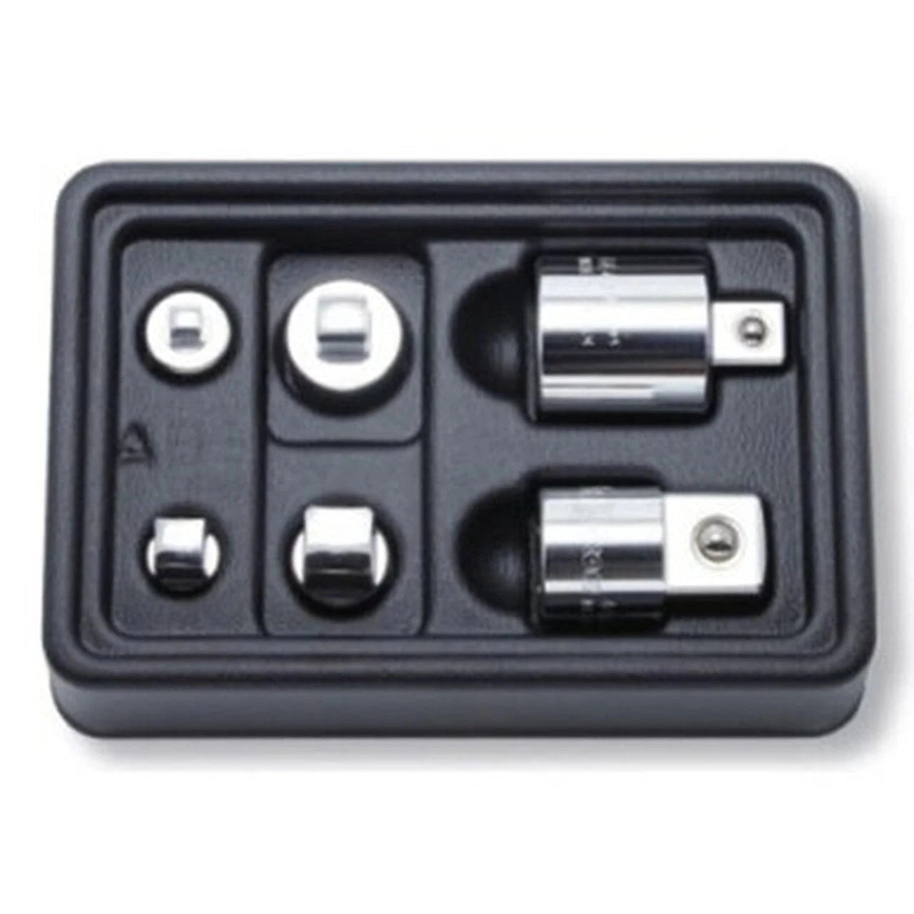 Koken PK2346/6 1/4, 3/8, 1/2, 3/4 Sq. Dr. Adaptor set 1/4, 3/8, 1/2, 3/4 ABS Tray 6 pieces