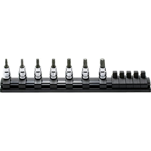 Koken RS2025Z/7-L50 - 1/4 Sq. Dr. 7 Piece Z-Series TORX® Bit Socket Set T10-T40 Length 50mm