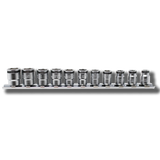 Koken RS2450MS/11 - 1/4" Sq Drive Short NUT GRIP Socket Set - 11 pieces
