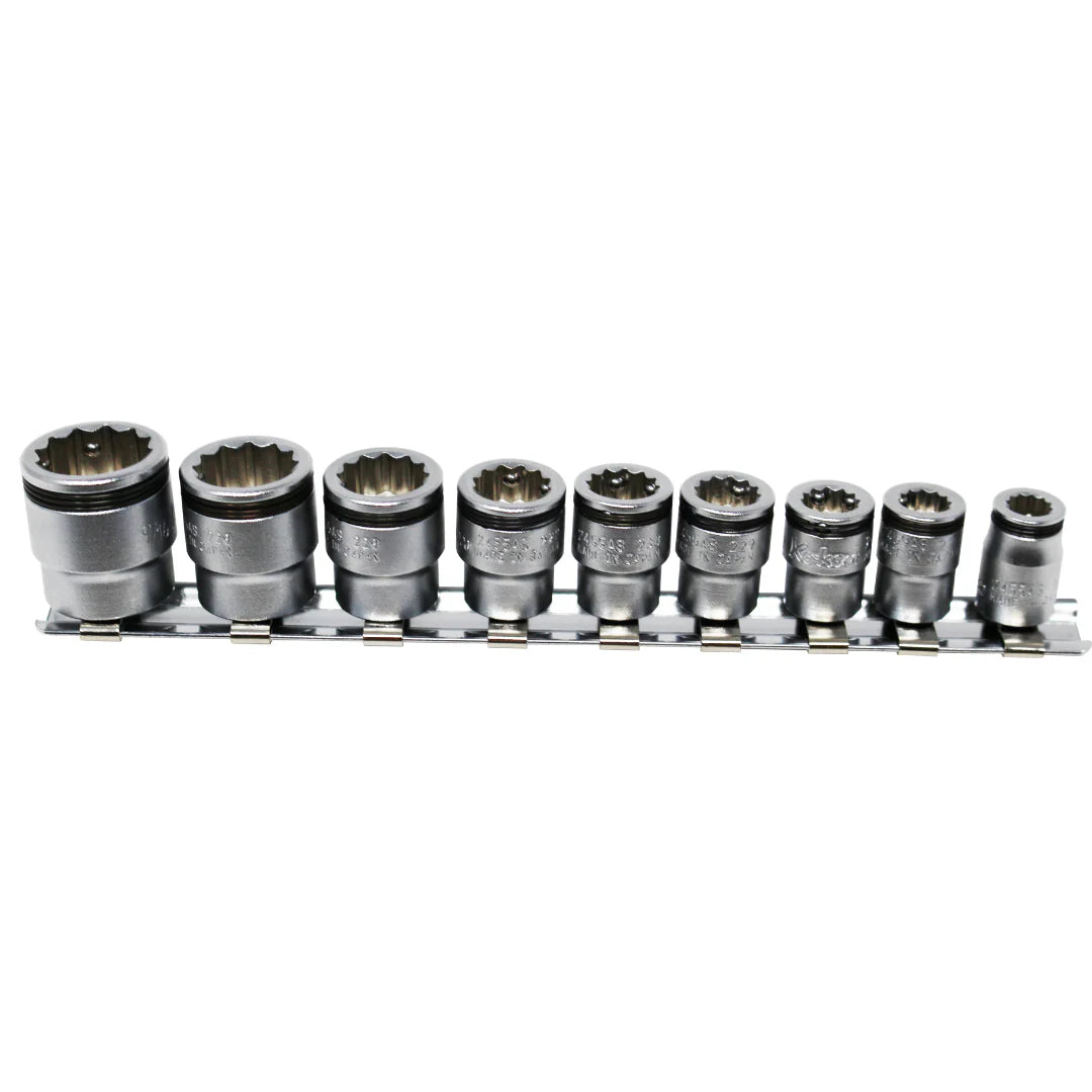 Koken RS2455AS/9 - 1/4 Sq Drive 12 point NUT GRIP Socket Set - 9 piece ...