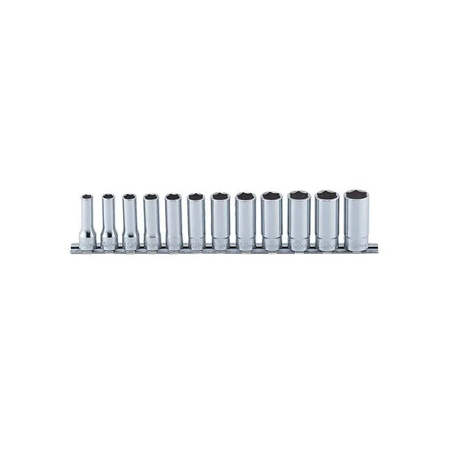 Koken RS3305M/12 - 3/8 Sq. Dr. Socket set 8mm-19mm 12 point 300mm 12 pieces