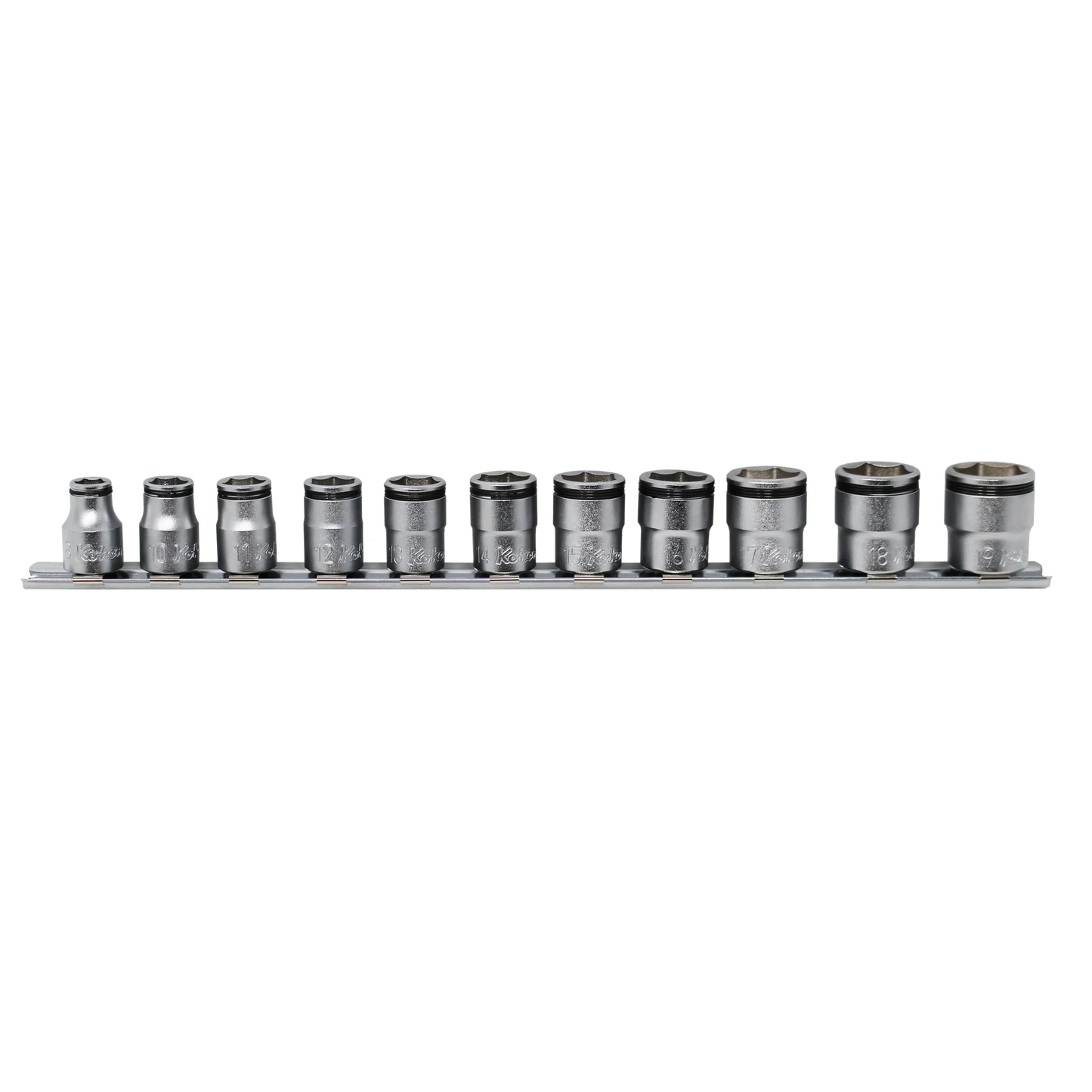 Koken RS3450M/11 - 3/8" Sq Drive NUT GRIP Socket Set - 11 piece
