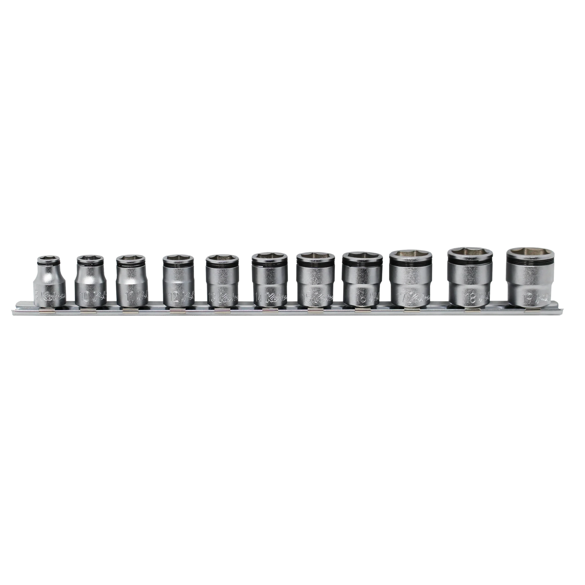Koken RS3450M/11 - 3/8" Sq Drive NUT GRIP Socket Set - 11 piece