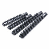 Koken RSAL200-3/8x8 - 3/8" Drive Magnetic Aluminum Rail Plastic Clip 200 mm, 8 Pcs