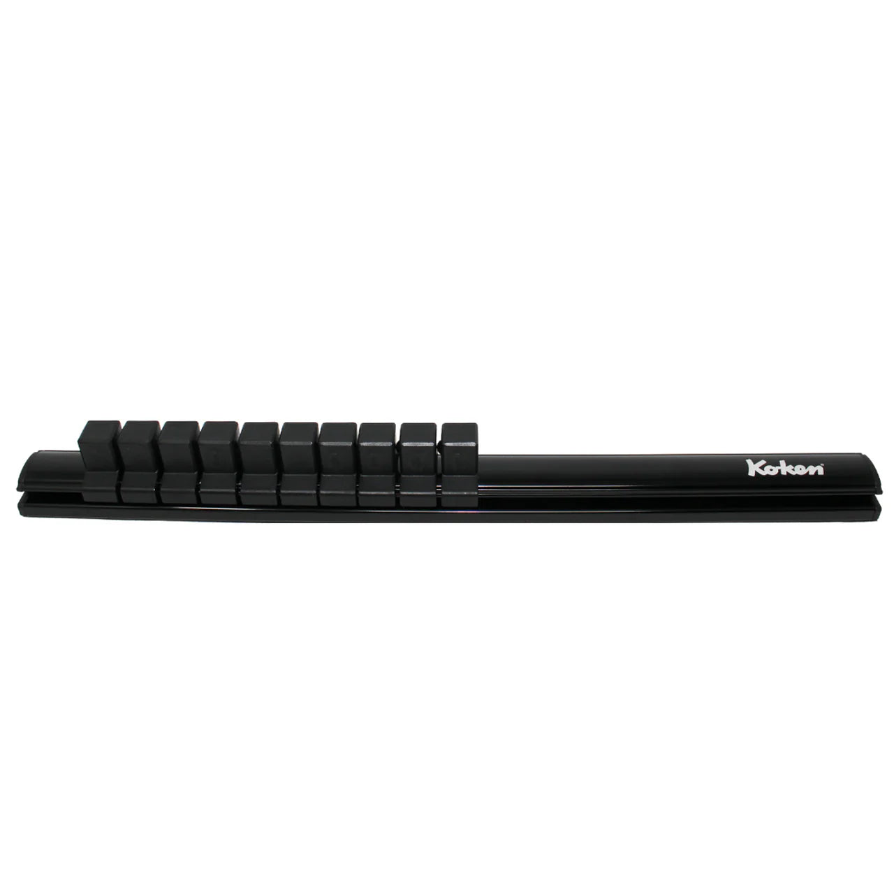 Koken RSAL300-1/2X10 - Magnetic Aluminum Rail 1/2 Plastic Clip x 10 pieces 300mm