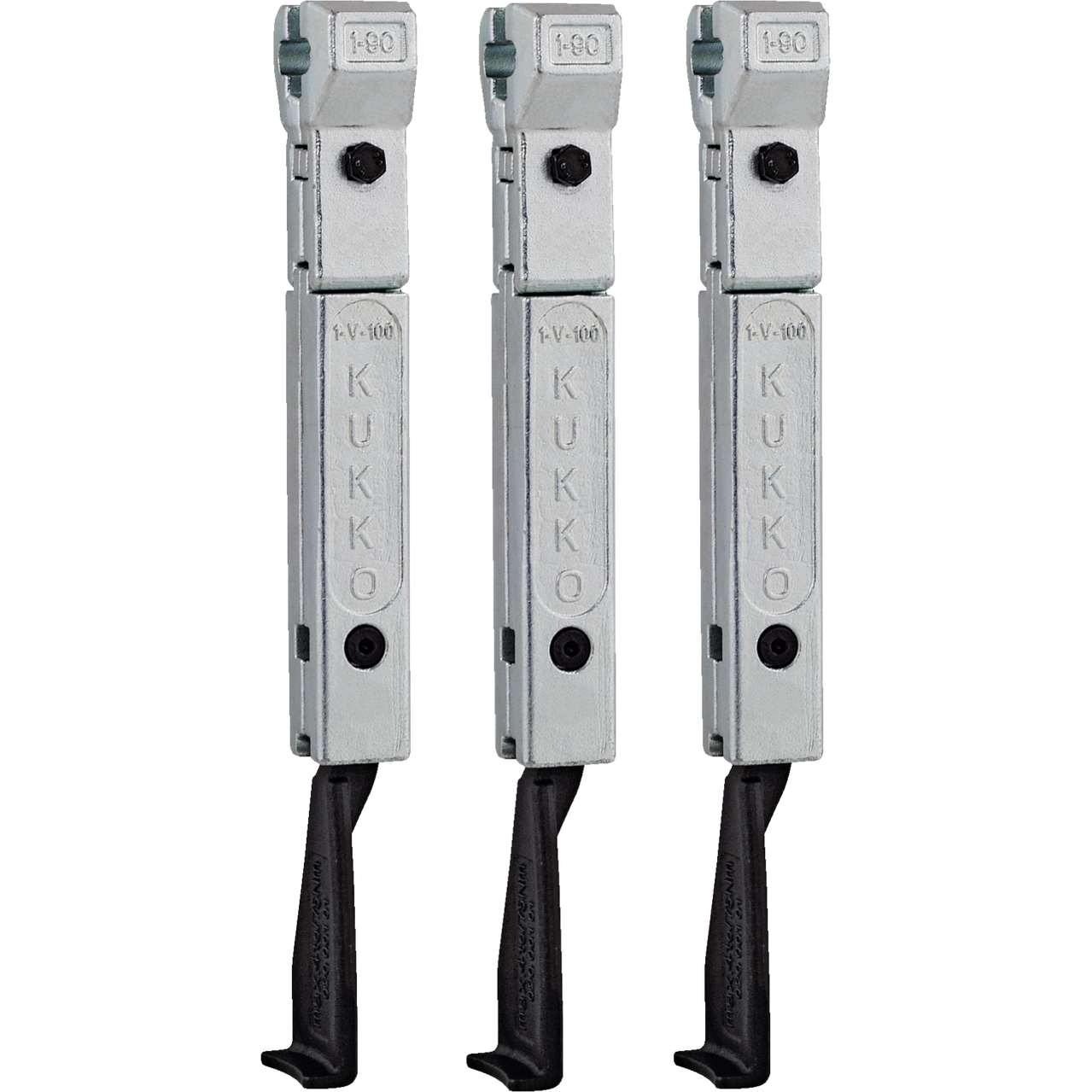 Kukko 1-191-S - Narrow Puller Jaws Set, Total Length 227 mm