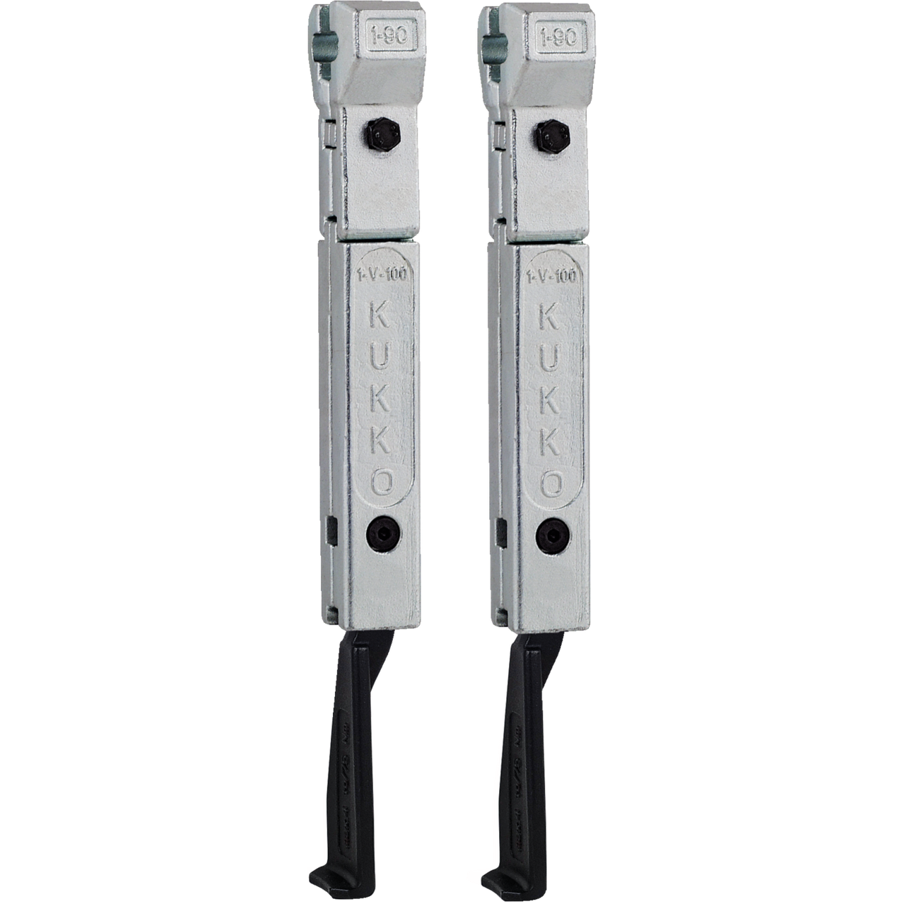 Kukko 1-194-P - Extremely narrow puller jaws pair, total length 227 mm