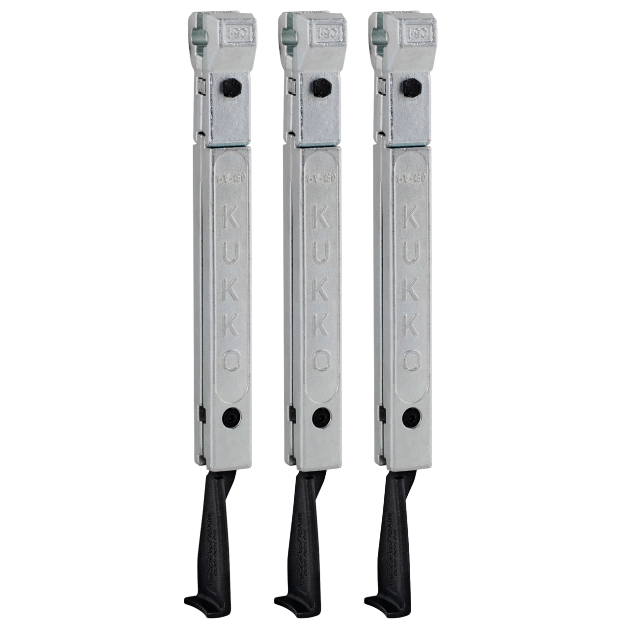 Kukko 1-251-S - Narrow Puller Jaws Set, Total Length 277 mm