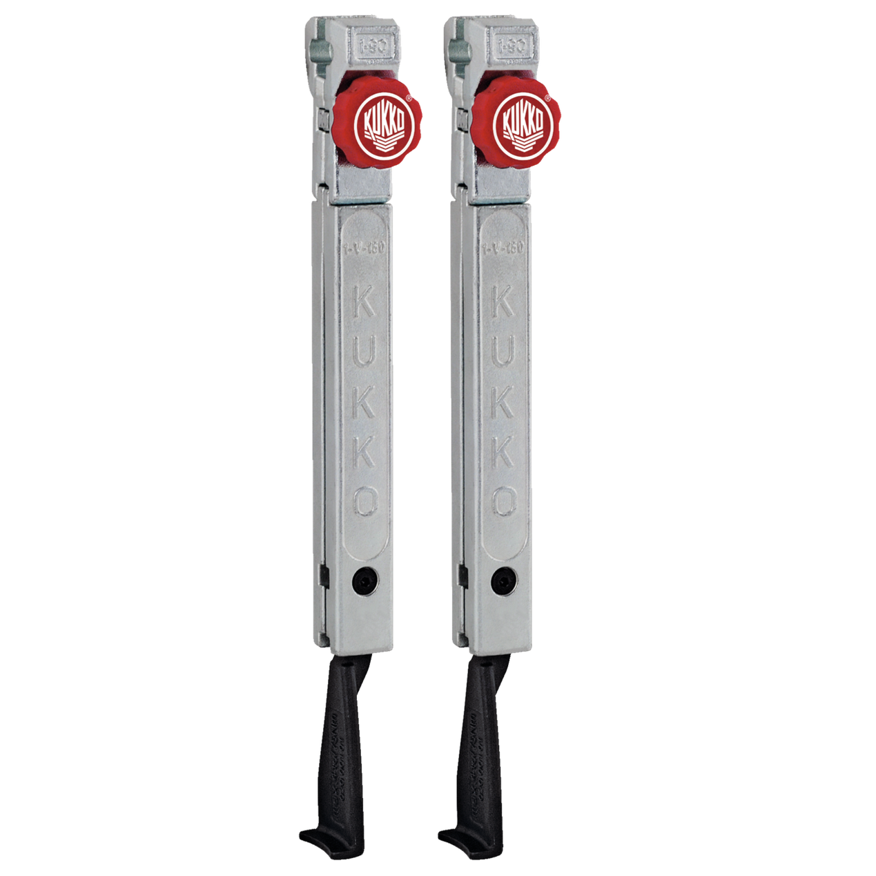 Kukko 1-253-P - Narrow, quickly adjustable standard jaws pair, total length 277 mm