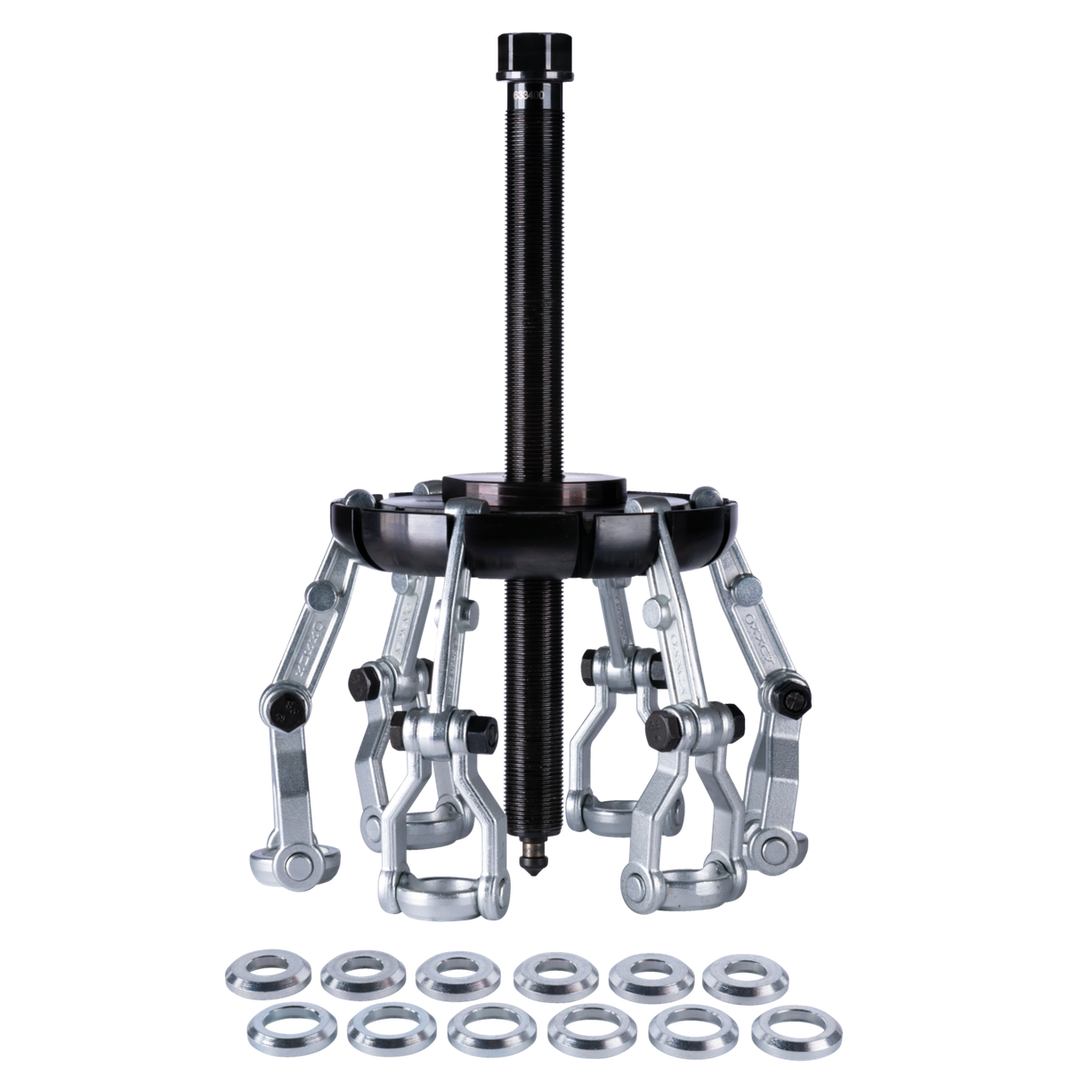 Kukko 10-M - Wheel hub puller 350 mm with 6 pullers