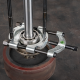 Kukko 17-0 | Seperator with quick clamping pressure spindle, separation diameter 8 mm - 60 mm, 21 mm usable cutting depth