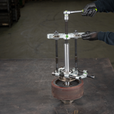 Kukko 17-0 | Seperator with quick clamping pressure spindle, separation diameter 8 mm - 60 mm, 21 mm usable cutting depth