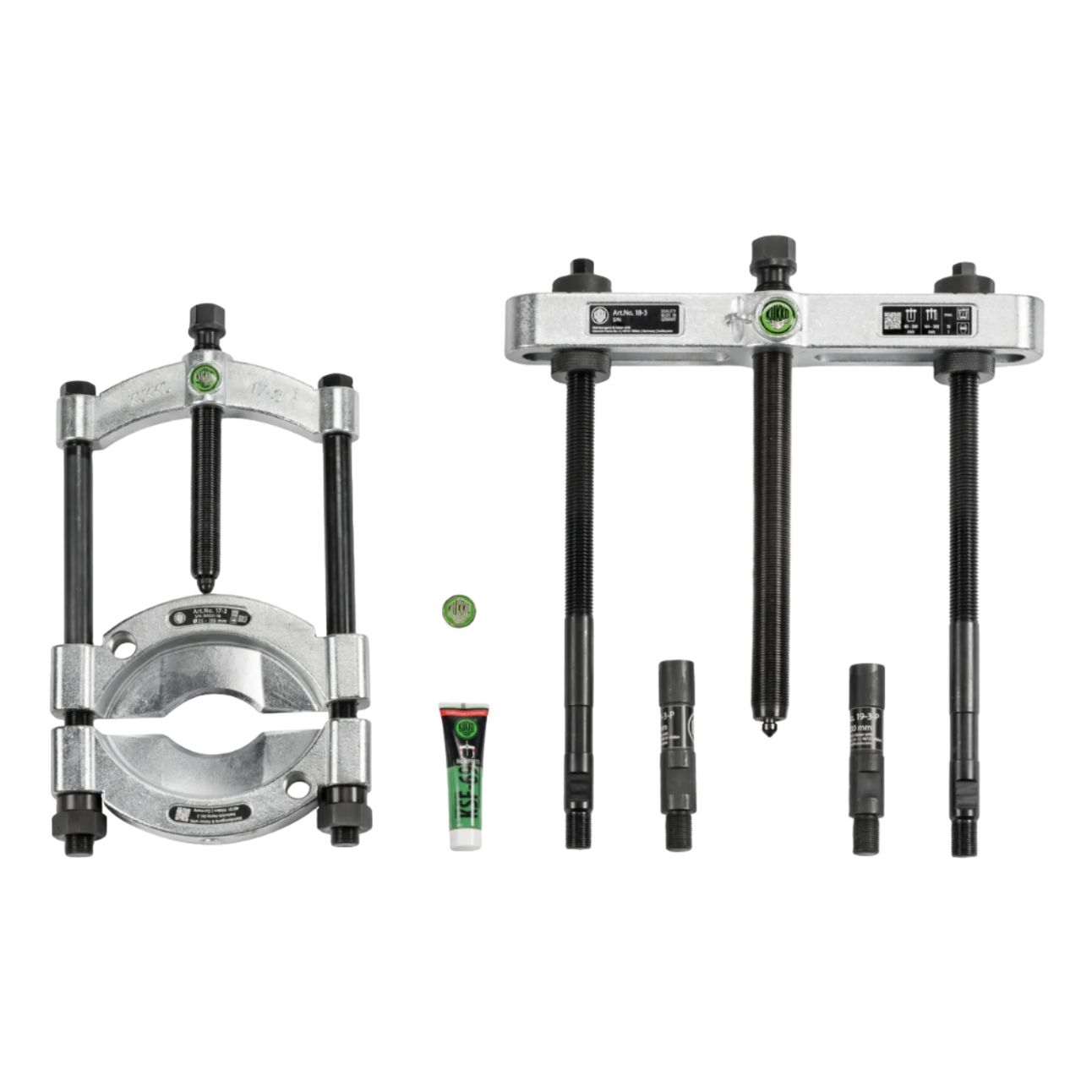 Kukko 17-C | 4-piece separator set with quick-clamping spindle Ø 25-155 mm/400 mm