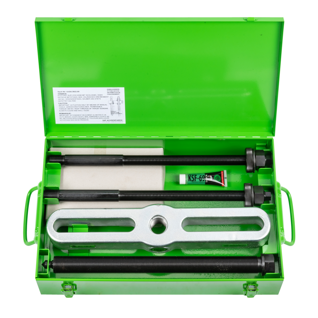 Kukko 18-4SAF - Puller set in metal case for SAF axles – KCI Tools