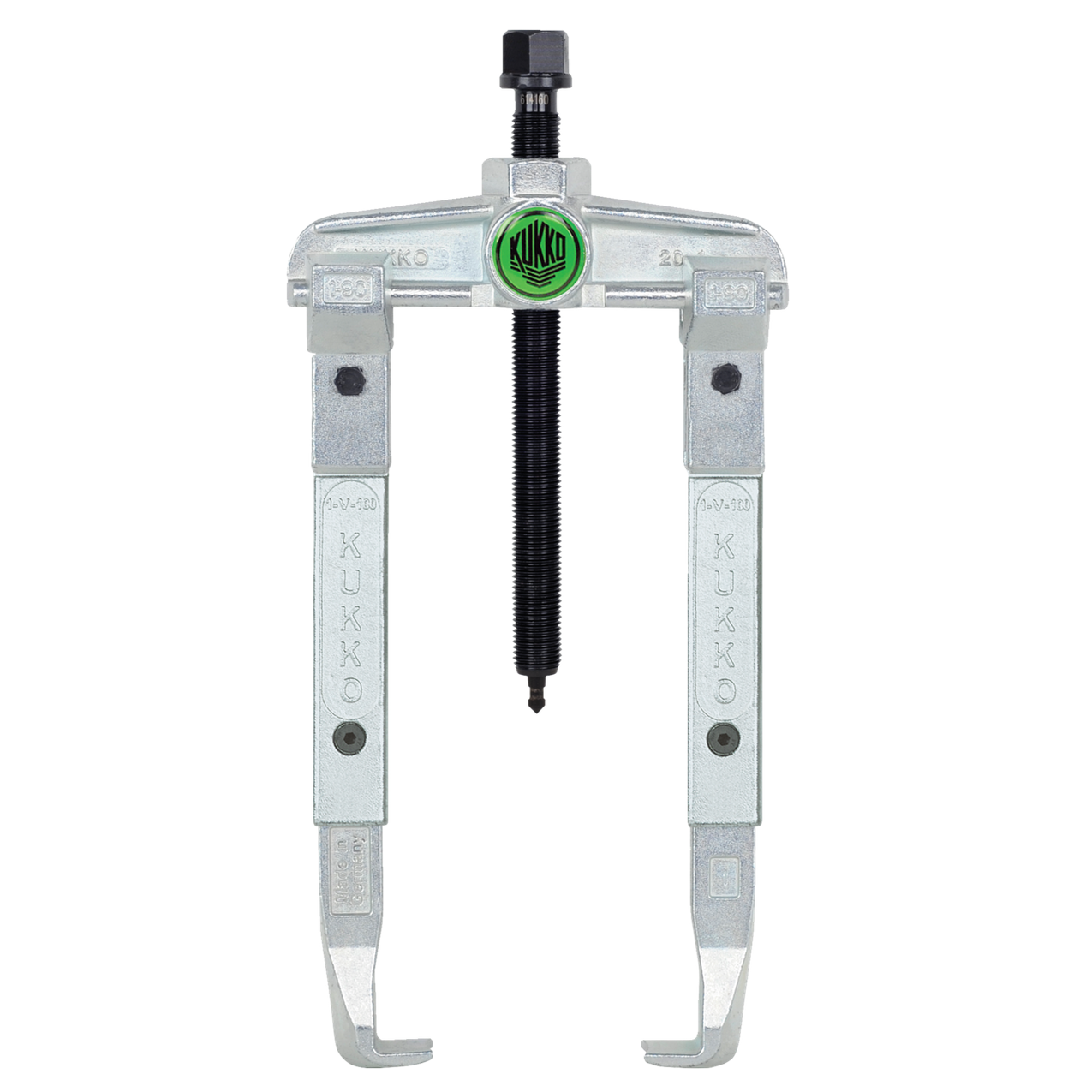 Kukko 20-1-2 - 2-jaw universal puller, up to 90 mm spread, 200 mm reach with extended extractor jaws