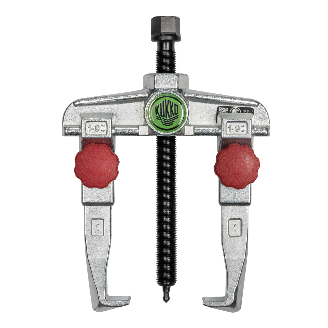 Kukko 20-1+ | 2-jaw universal puller with quick adjustment jaws, up to 90 mm spread, 100 mm reach