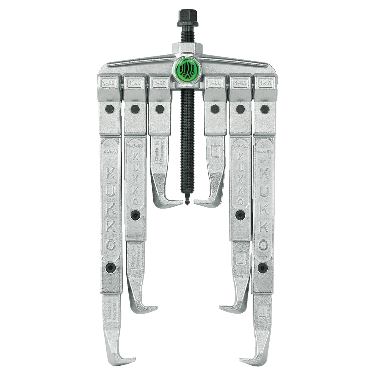 Kukko 20-10-P3 - 2-arm universal puller 120 x 100 mm with adjustable trigger hook in set