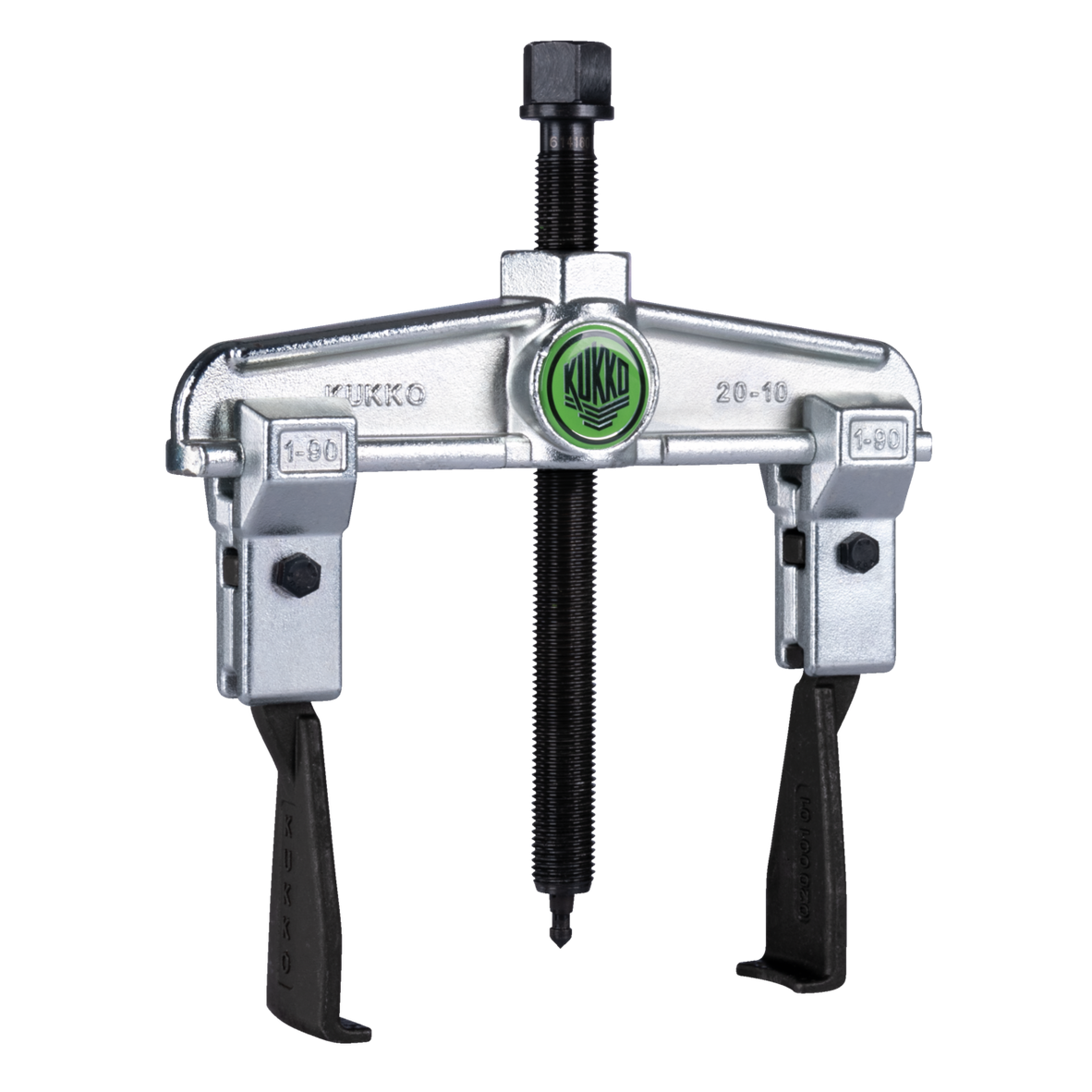 Kukko 20-10-S - 2-arm universal puller 120 x 100 mm with narrow puller hooks