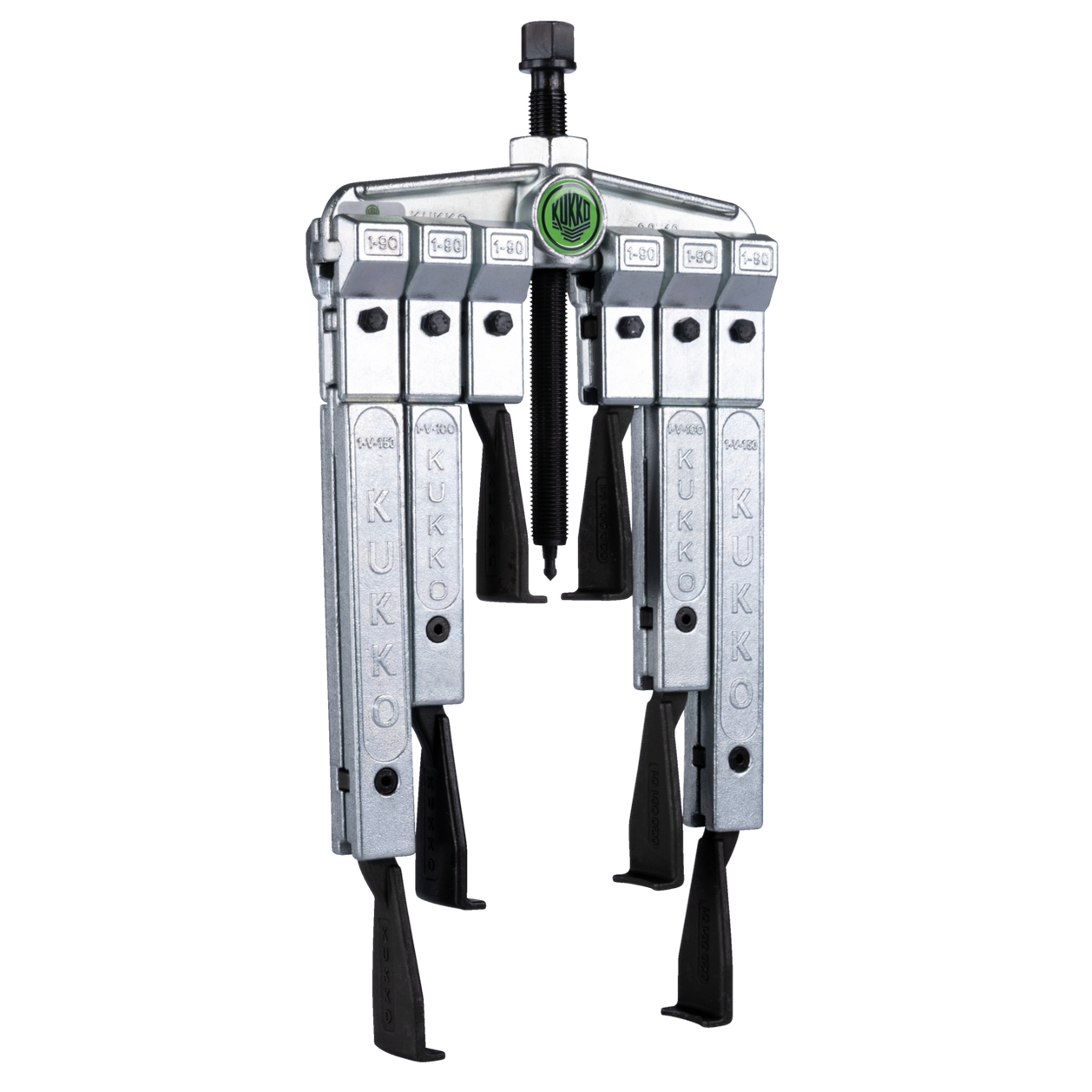 Kukko 20-10-SP - 2-arm universal puller 120 x 100 mm with narrow puller hooks in set