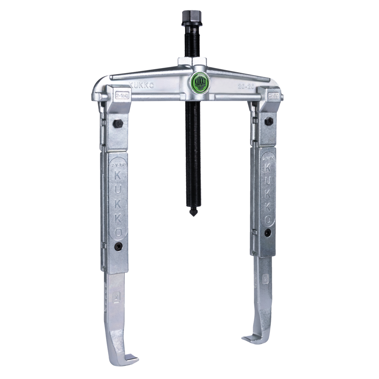 Kukko 20-20-3 - 2-jaw universal puller, up to 200 mm spread, 300 mm reach with extended extractor jaws