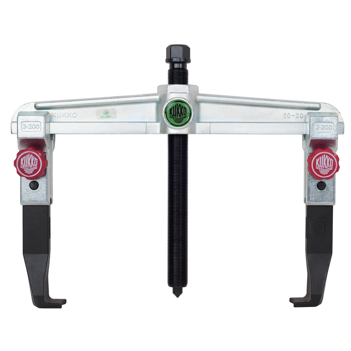 Kukko 20-30+S - 2-arm universal puller 350 x 200 mm with narrow, quick-adjustable puller hooks