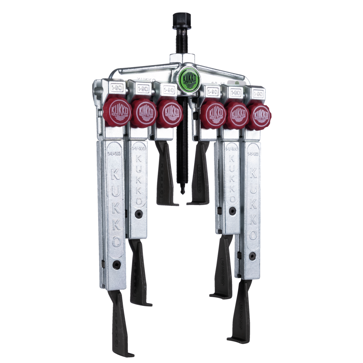 Kukko 20-30+SP - 2-arm universal puller with narrow, quick-adjustable trigger hooks in set