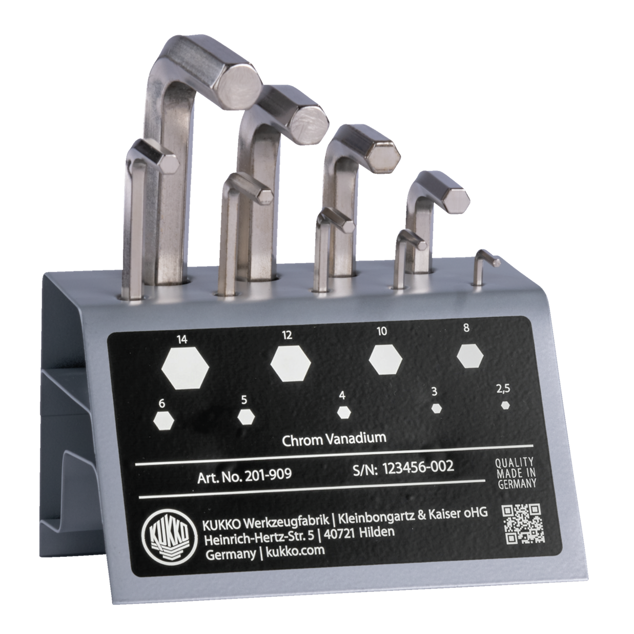 Kukko 201-909 - Sales and workshop stands for Allen key ISO 2936