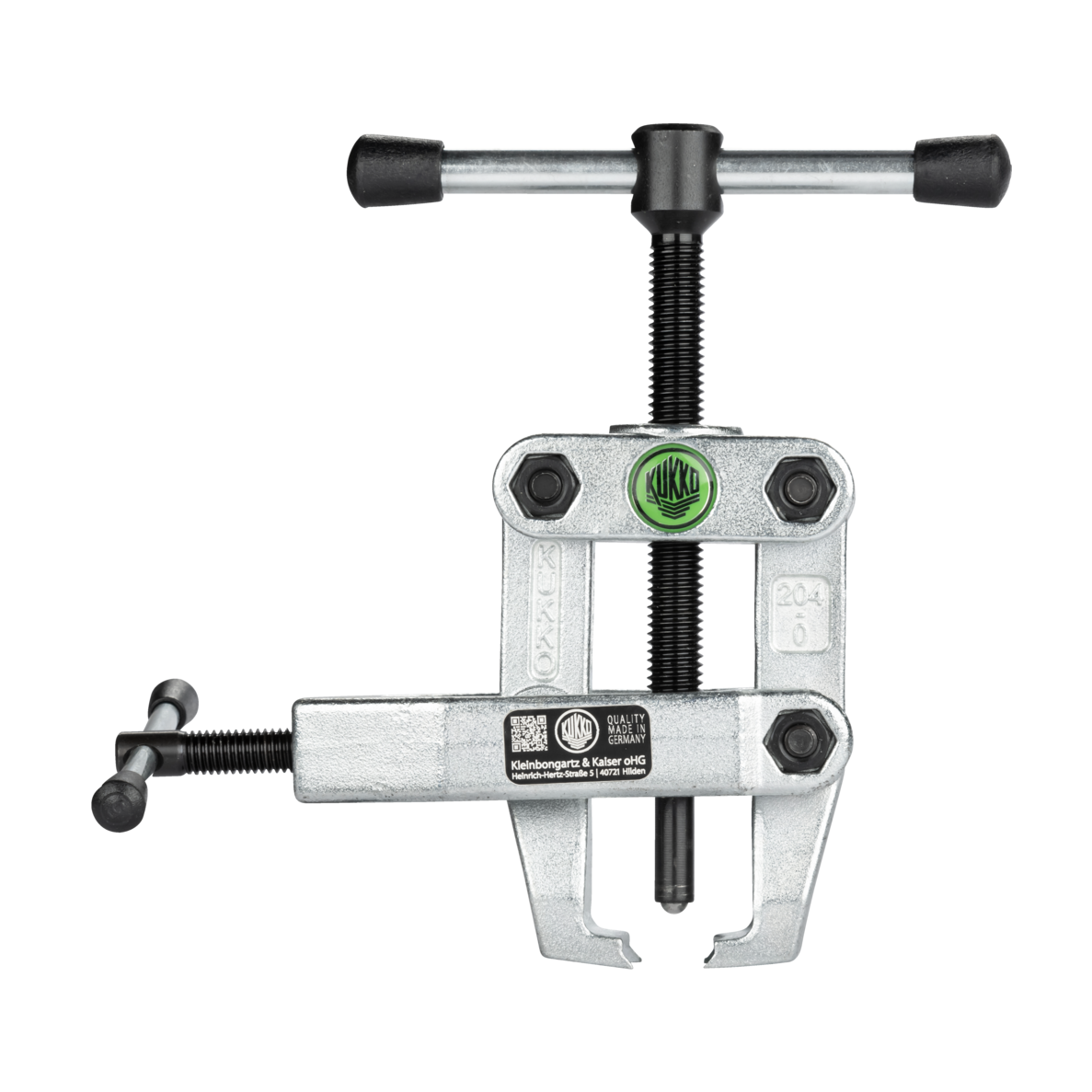Kukko 204-0 - 2-arm bearing puller "Cobra" 50 x 70 mm with side clamp and separating claw