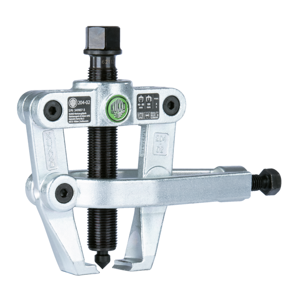 Kukko 204-02 - 2-arm bearing puller "Cobra" 90 x 100 mm with side clamp