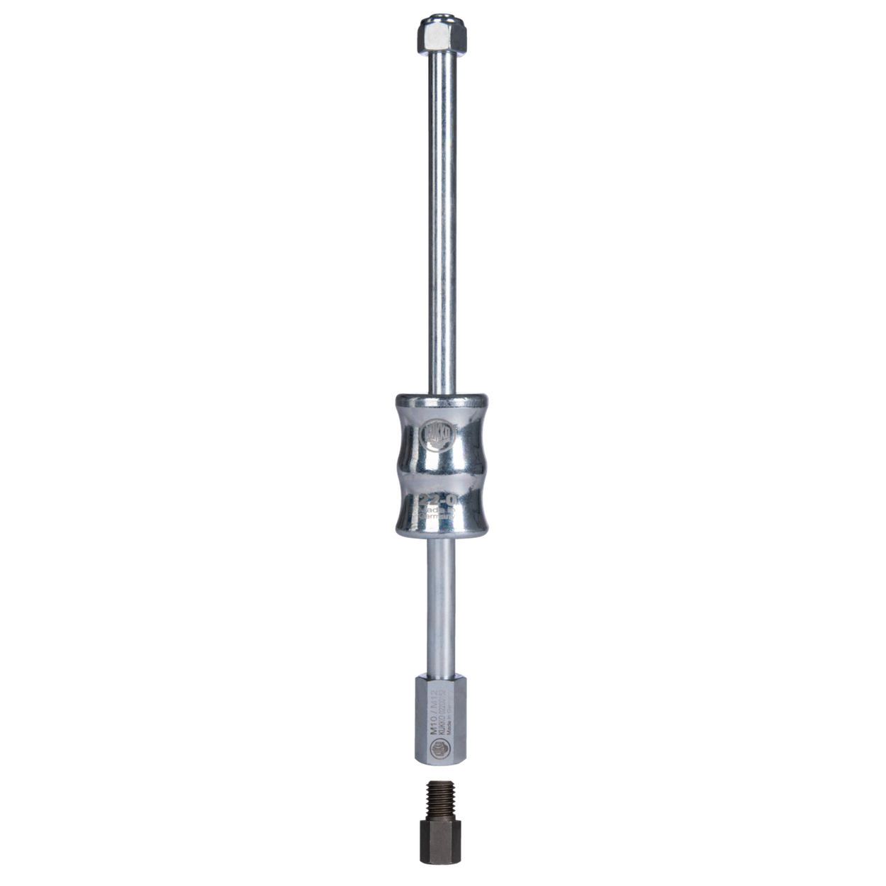 Kukko 22-0-05 - Sliding hammer device with 200 mm impact stroke, 0.5 kg kg impact weight