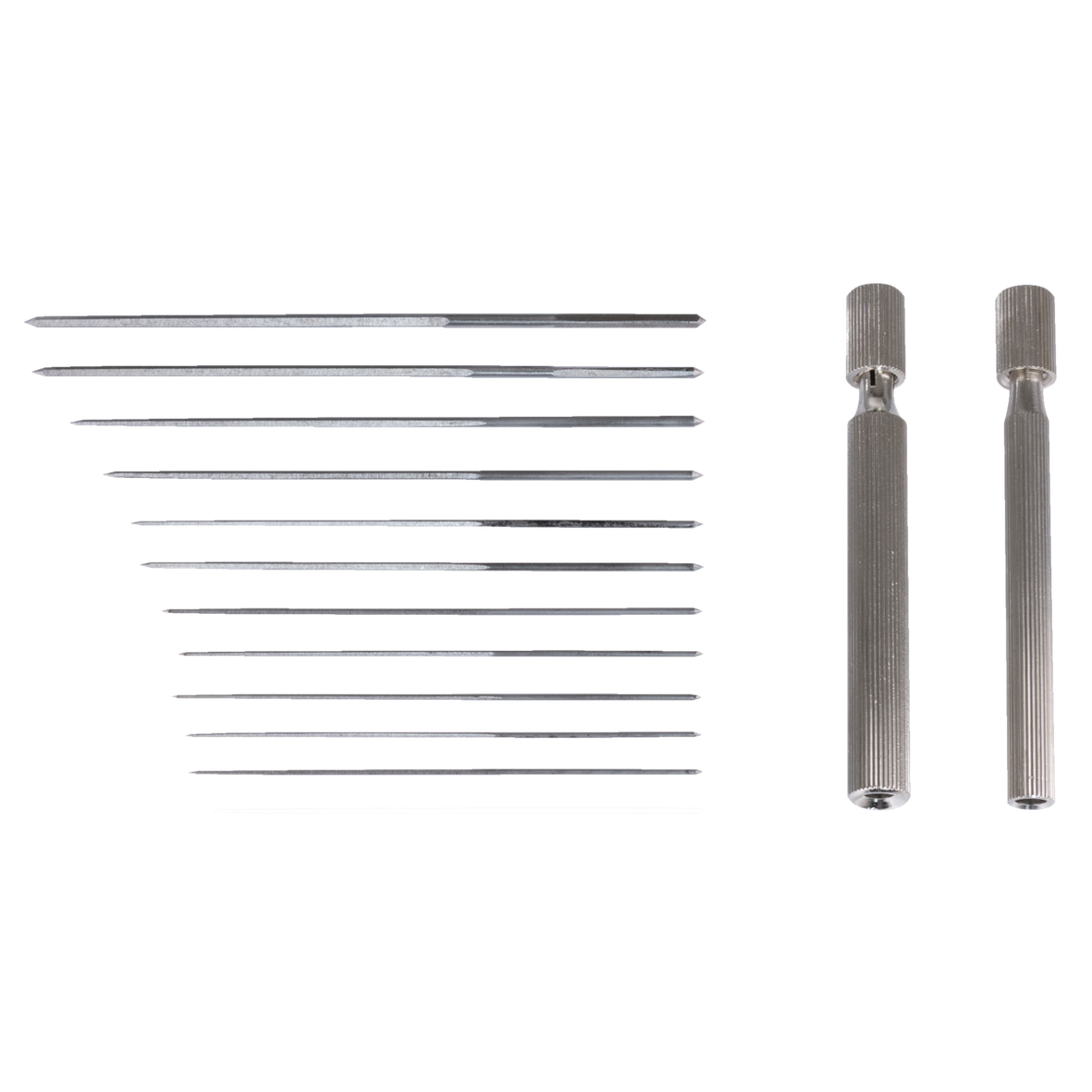 Kukko 245-004 - Dowel Pins Set, 12-piece, 0.6 - 1.9 mm