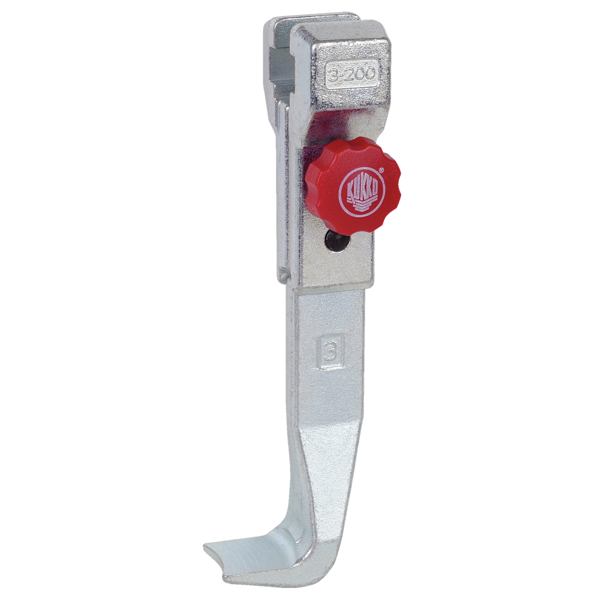 Kukko 3-202-E - Quick adjusting standard jaws single, total length 255 mm