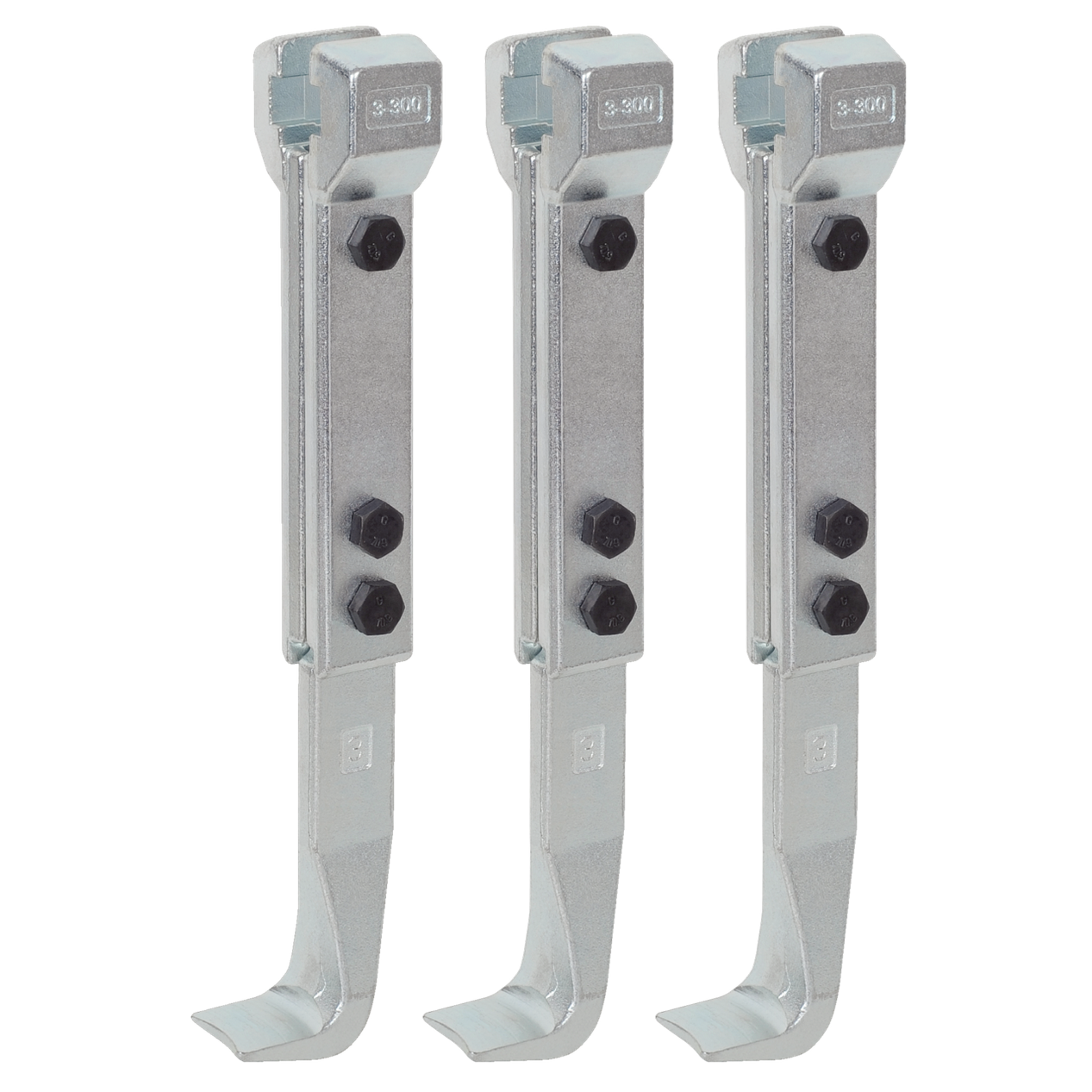 Kukko 3-300-S - Standard Puller Jaws Set, Total Length 350 mm