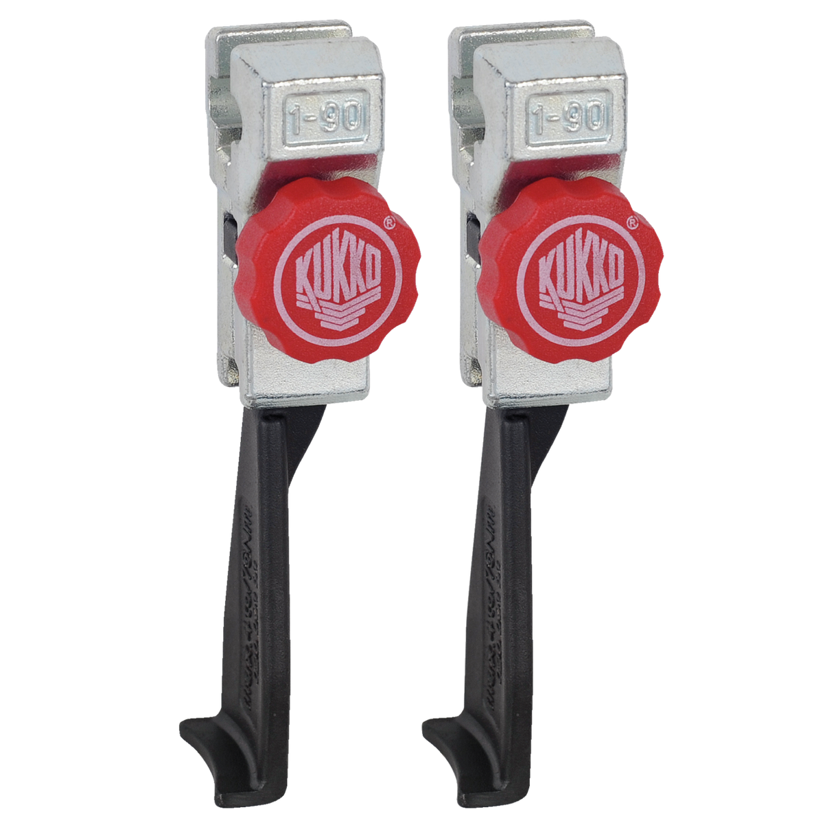 Kukko 3-303-P - Narrow, quickly adjustable standard jaws pair, total length 340 mm