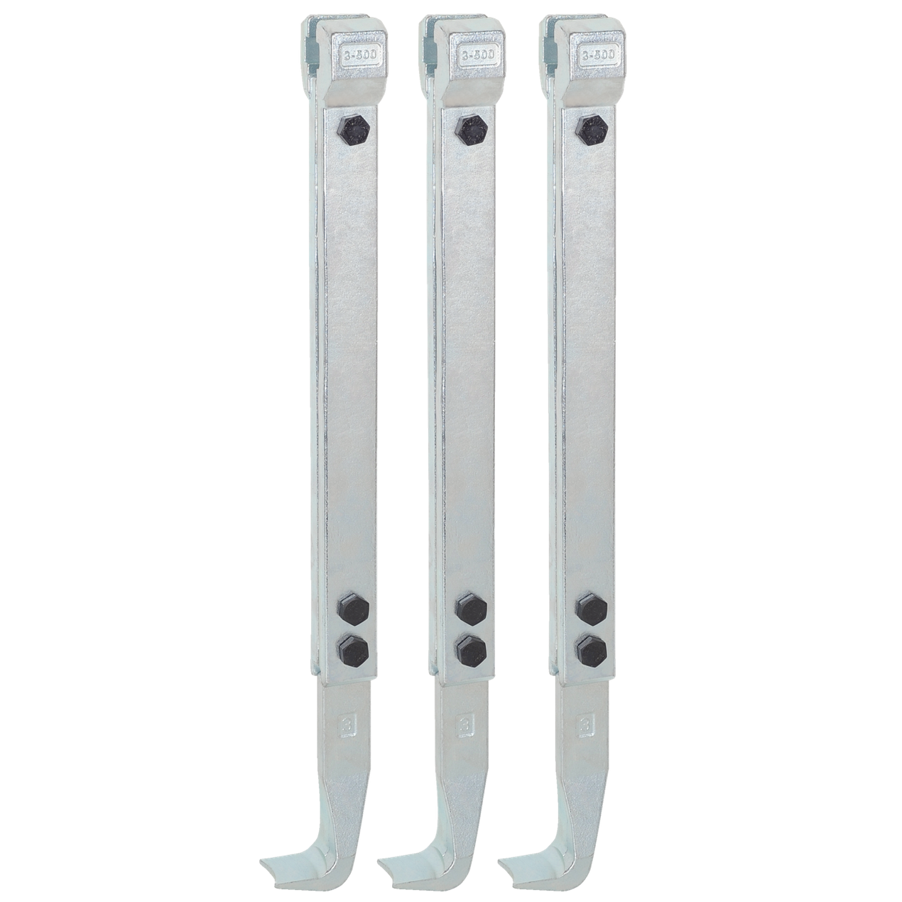 Kukko 3-500-S - Standard Puller Jaws Set, Total Length 550 mm