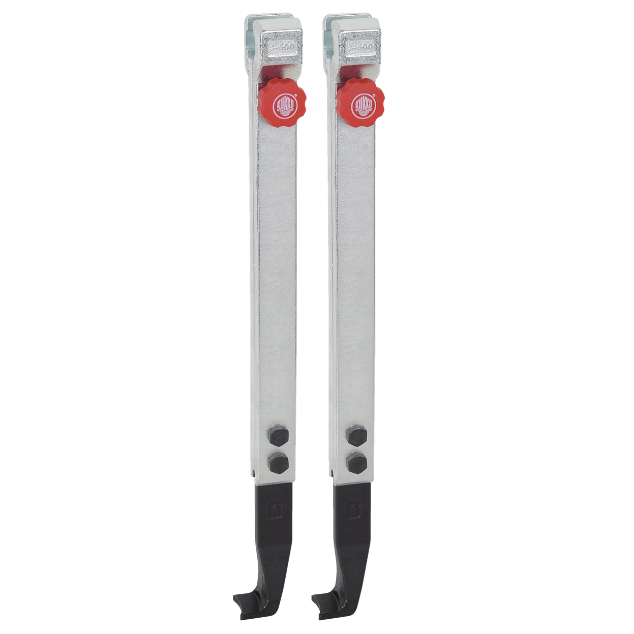 Kukko 3-503-P - Narrow, quickly adjustable standard jaws pair, total length 540 mm