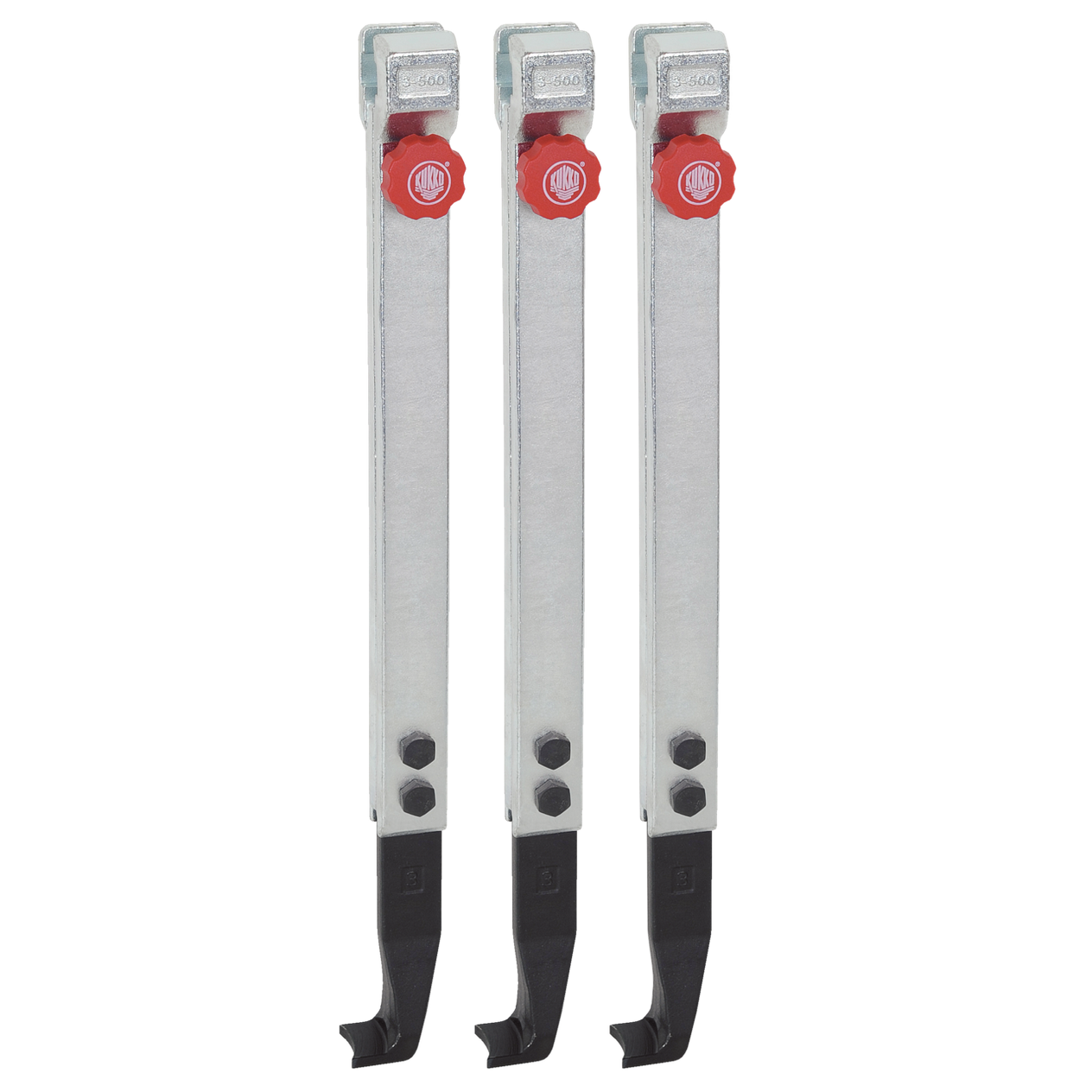 Kukko 3-503-S - 3 narrow, quick-adjustable trigger hooks set