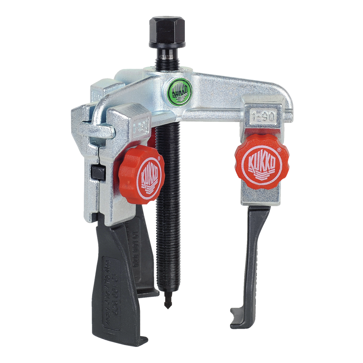 Kukko 30-1+S - 3-arm universal puller 90 x 100 mm with narrow, quick-adjustable trigger hooks