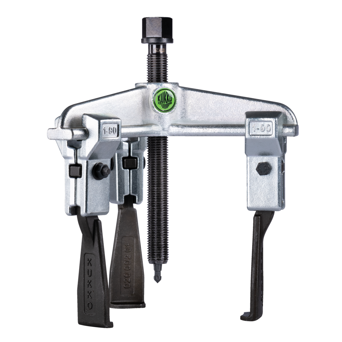 Kukko 30-1-S-T - 3-arm universal puller 90 x 100 mm with extremely narrow puller hooks