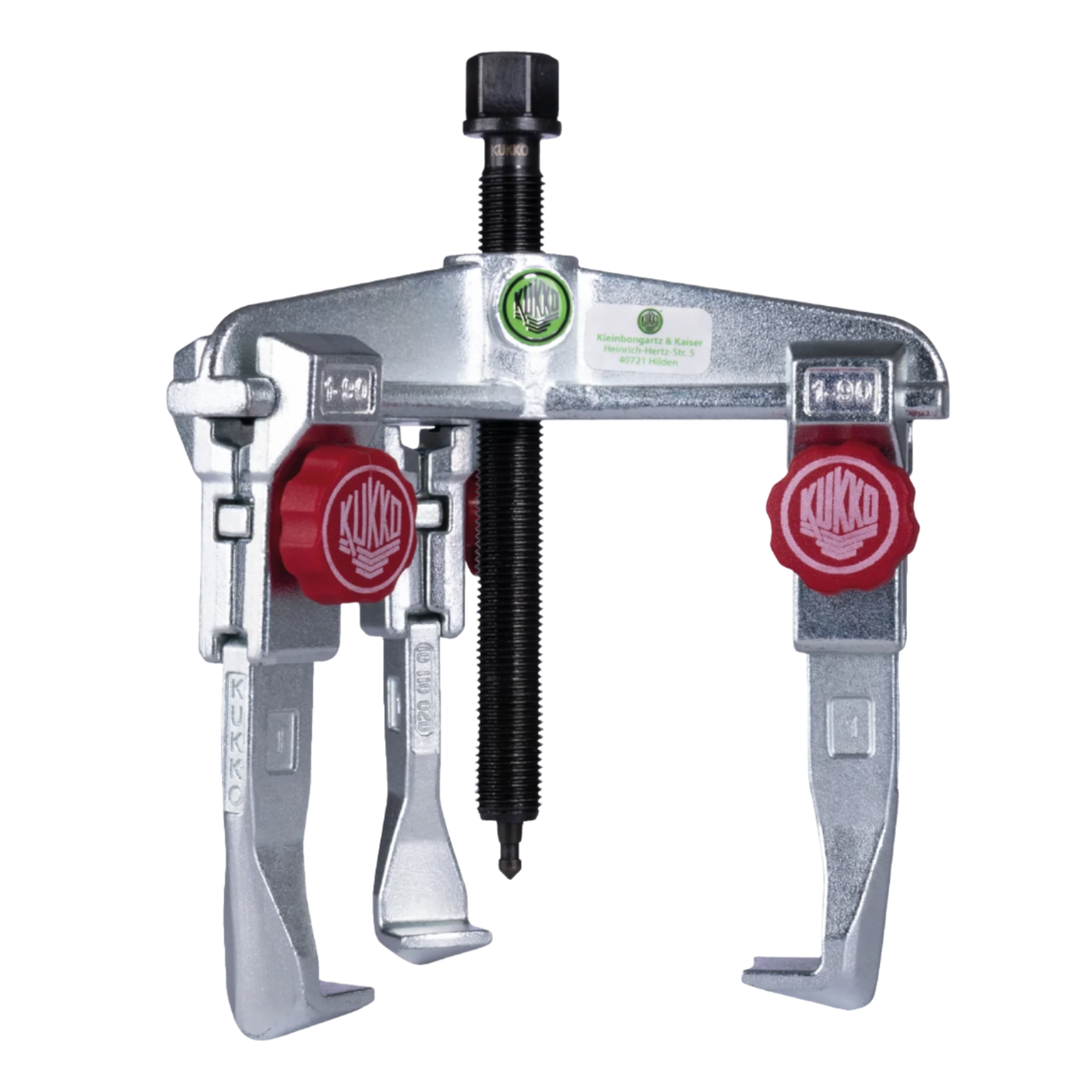 Kukko 30-10+ | 3-Jaw Universal Puller With Quick Adjustment Jaws, up to 130 mm Spread, 100 mm Reach