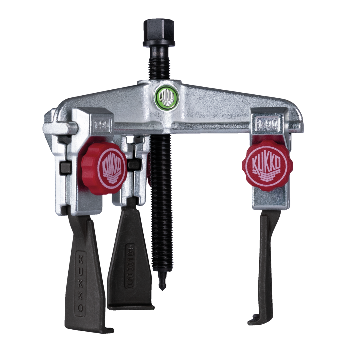 Kukko 30-10+S - 3-arm universal puller 120 x 100 mm with narrow, quick-adjustable trigger hooks