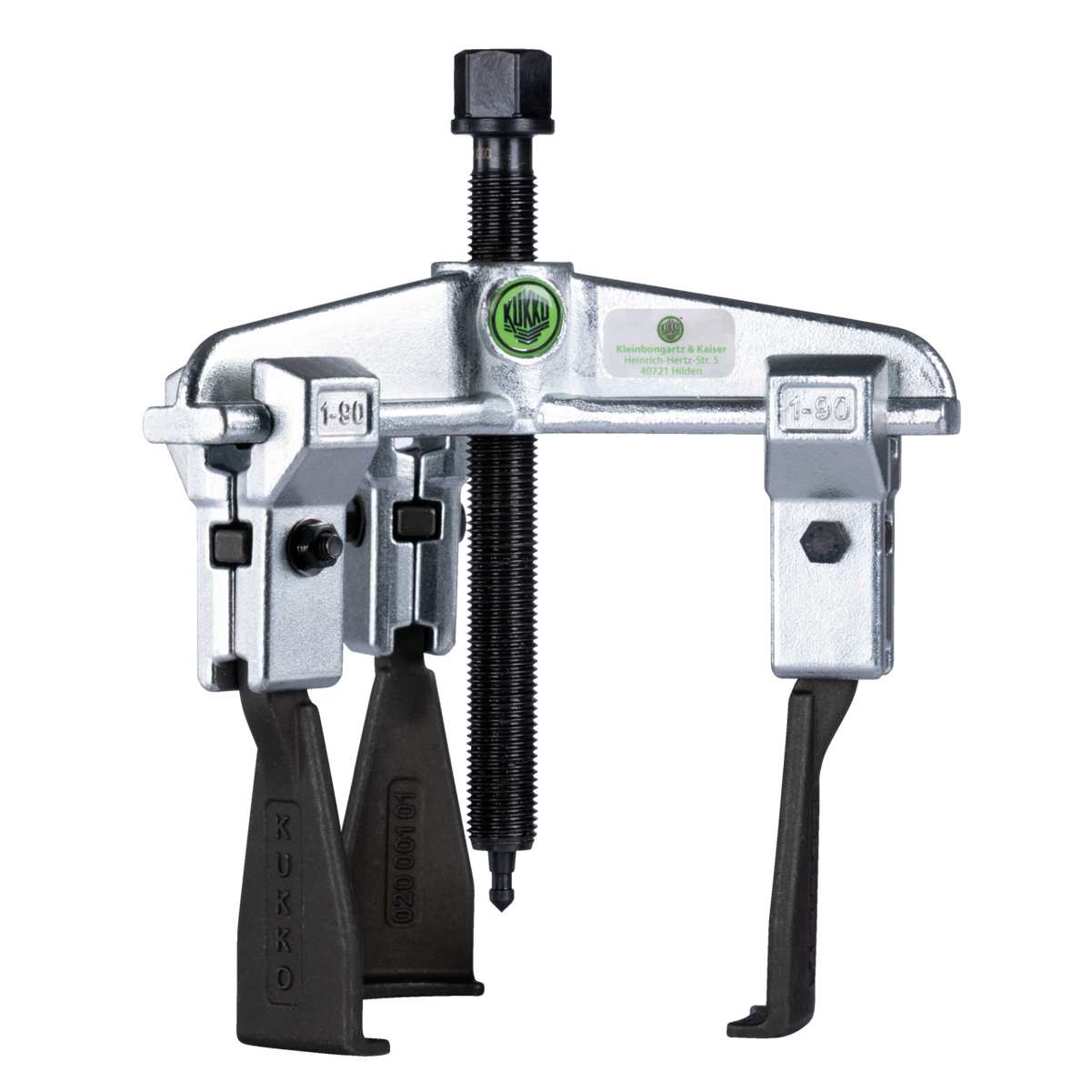 Kukko 30-10-S - 3-arm universal puller 120 x 100 mm with narrow trigger hooks